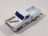 Vintage Soma Super Wheels 1973-80 Chevy Stepside Pickup Truck White Die Cast Toy Car Vehicle