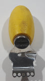 Progressus Lemon Shaped 4 3/4" Long Stainless Steel Lemon Zest Bar Tool