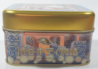 2000 Sanrio Hello Kitty Walking Her Dog Tin Metal Container