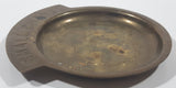 Vintage 1970s Small Change Brass Metal Coin Dish Tray