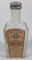 Antique Watkins Double Strength Vanill 325mL 8 1/2" Tall Glass Bottle with Paper Label