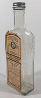 Antique Watkins Double Strength Vanill 325mL 8 1/2" Tall Glass Bottle with Paper Label