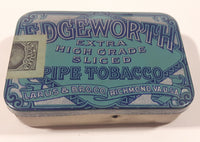 Antique 1920s Edgeworth Extra High Grade Plug Slice Smoking Pipe Tobacco Tin Metal Container Hinged Case