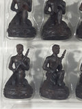 Hawaiian Monarchy Collectors Edition Kamehameha I King of Hawaii Queen Tiki Warriors and Gods Carved Resin Chess Set (32 Pieces) White Queen Missing Hand