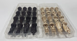 Hawaiian Monarchy Collectors Edition Kamehameha I King of Hawaii Queen Tiki Warriors and Gods Carved Resin Chess Set (32 Pieces) White Queen Missing Hand