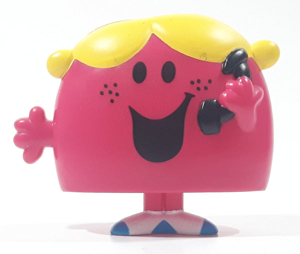 2019 McDonald's THOIP Mr. Men & Little Miss Chatterbox 2 7/8" Tall Plastic Toy Figure