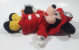 The Walt Disney Company Disneyland Fire Dept Mickey Mouse Fire Fighter with Axe 9" Tall Plush Toy Character