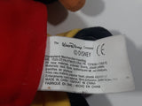 The Walt Disney Company Disneyland Fire Dept Mickey Mouse Fire Fighter with Axe 9" Tall Plush Toy Character
