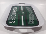 Rare 2011 The Memory Company CFL Saskatchewan Roughriders Football Team 11 1/4" x 15 3/4" Hard Plastic Beverage Serving Tray