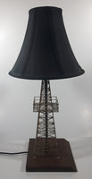 Oil Derrick Drilling Rig Tower 21 1/2" Tall Table Lamp