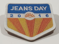 BCCH British Columbia Children's Hospital Jeans Day 1 3/4" x 1 3/4" Pin