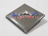 Canada Land of Mighty Rivers and Majestic Mountains 2 1/8" x 2 1/8" Pin