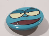 Character with Blue Face and Single Fang 1 3/8" Round Button Pin