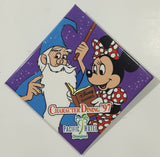 Disneyland Pacific Hotel Character Dining '97 Minnie Mouse and Merlin Wizard 2 5/8" x 2 5/8" Pin