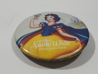 The Walt Disney Productions Snow White and the Seven Dwarfs 2 1/4" Round Button Pin