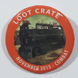 November 2015 Combat Loot Crate 1 3/8" Round Button Pin
