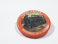 November 2015 Combat Loot Crate 1 3/8" Round Button Pin