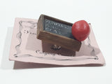 Finishing Touches Teachers Have Class Chalkboard and Apple 3D 1" x 1" Resin Pin On Card