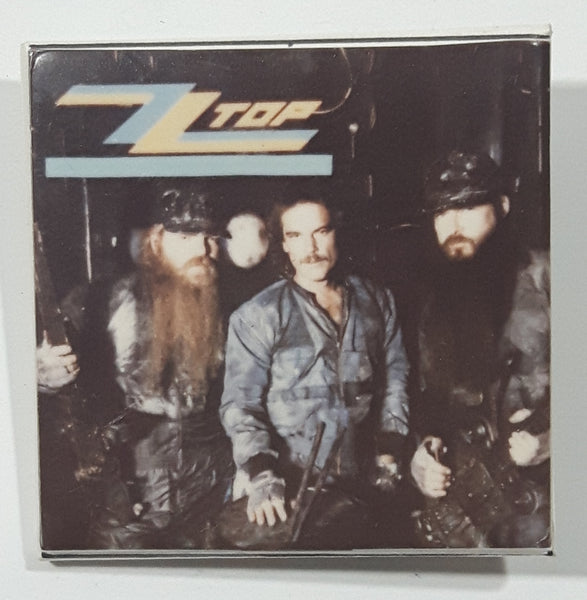 Rare ZZ Top Rough Boy Album Cover 1 1/2" x 1 1/2" Pin