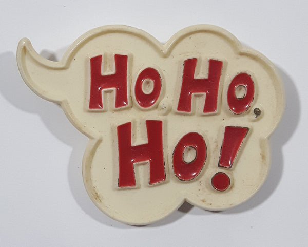 Ho, Ho, Ho! 1 1/2" x 2" Plastic Pin