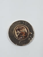 COVID-19 Vaccinated 3/4" Enamel Metal Pin