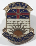 British Columbia Premier 5/8" x 3/4" Enamel Metal Lapel Pin