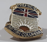 British Columbia Premier 5/8" x 3/4" Enamel Metal Lapel Pin