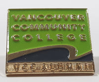 Vancouver Community College VCC Alumni 13/16" x 13/16" Enamel Metal Pin