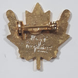 300 Bowling Award Canadian Maple Leaf Enamel Metal Lapel Pin