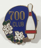 700 Bowling Award Enamel Metal Lapel Pin