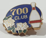 700 Bowling Award Enamel Metal Lapel Pin