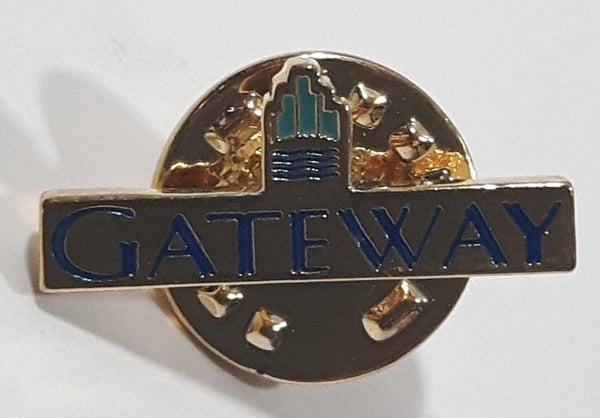 Gateway 3/8" x 3/4" Enamel Metal Lapel Pin