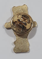 2000 BCCH British Columbia Children's Hospital Foundation Teddy Bear 3/4" x 1" Gold Tone Metal Pin