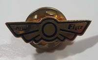 New Flyer 1/4" x 7/8" Gold Tone Metal Lapel Pin