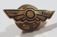 New Flyer 1/4" x 7/8" Gold Tone Metal Lapel Pin