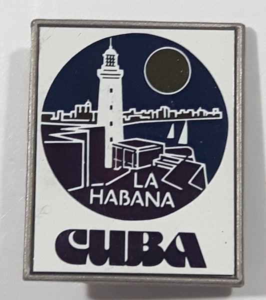 La Habana Cuba 3/4" x 1" Metal Lapel Pin