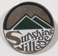 Sunshine Village British Columbia 1 1/8" Enamel Metal Lapel Pin