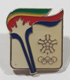 1988 Calgary Winter Olympics Enamel Metal Lapel Pin