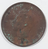1946 Australia King George VI Half Penny Copper Metal Coin