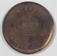 1940 Danmark 1/2 Krone Metal Coin