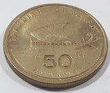 1988 Greece Drachma 50 Apaxmai Metal Coin