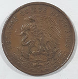 1964 Mexico 20 Centavos Metal Coin