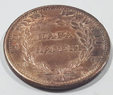 1847 Aupuni Hawaii Hapa Haneri King Kamehameha III Ka Moi Souvenir Replica Metal Coin