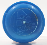 Arthritis Foundation Miniature Red Rubber Jeep with Blue Surfboard in Plastic Capsule
