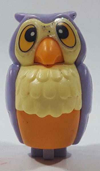 Purple Owl 1 3/8" Tall Toy Figure