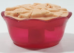 Nacho Chips 1 1/4" Pink Plastic Bowl Toy Figure Accessory Replacement