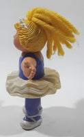 1992 McDonald's CPK Cabbage Patch Kids Character Ali Marie Tiny Dancer 3 1/4" Tall Plastic Toy Figure