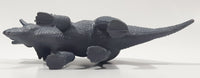 S.H. Black Triceratops 4 3/4" Long Dinosaur Toy Figure