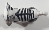 2008 McDonald's Madagascar Escape 2 Africa Movie Marty Zebra 4 1/4" Tall Plastic Toy Figure