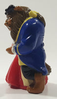 1998 McDonald's The Enchanted Christmas Disney Beauty and The Beast Belle and Adam as The Beast 2 1/2" Tall Toy Figure